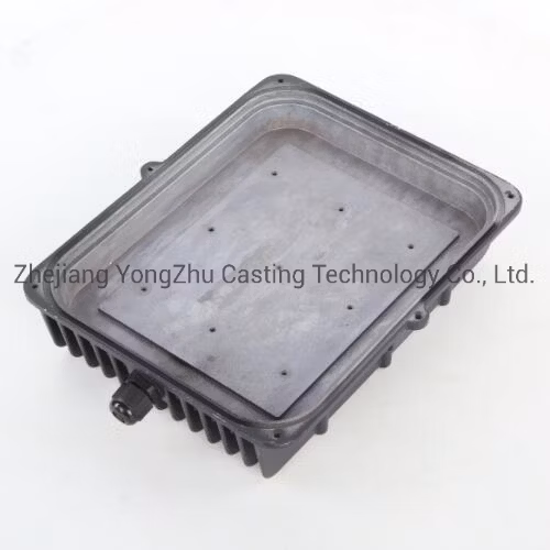 Kundenspezifische Pulverbeschichtung, CNC-Bearbeitung, Aluminium-Druckguss, Beleuchtungskühlkörper/Beleuchtungszubehör